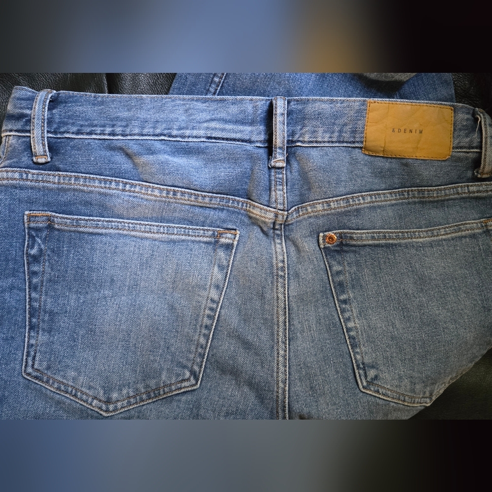 & Denim H&M Blue Slim Straight Men's Jeans Sz32 - Picture 8 of 10